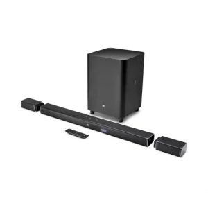JBL Bar 5.1 Soundbar 4K Ultra HD with True Wireless Surround Speakers Mega Bass