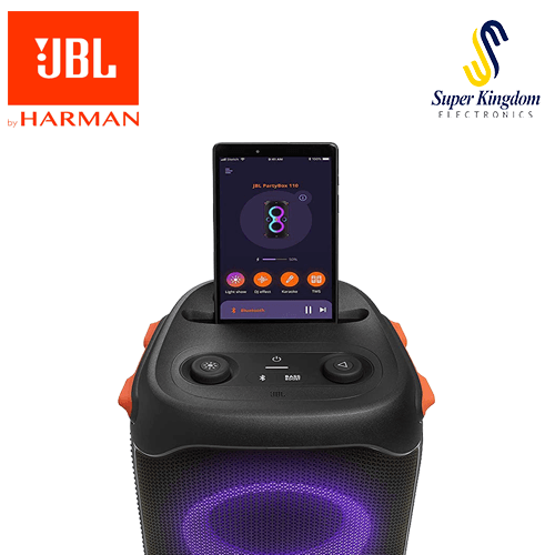 JBL PartyBox 110 – Portable Party Speaker with Built-in Lights, Powerful Sound and deep bass