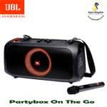 JBL PartyBox On-The-Go Powerful Portable Bluetooth Party Speaker with Dynamic Light Show
