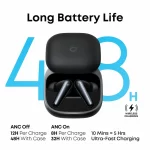 Soundcore Liberty 5 earbuds charging case graphic showing 48-hour battery life