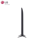 LG NanoCell 55 inch 4K Smart TV slim side profile design