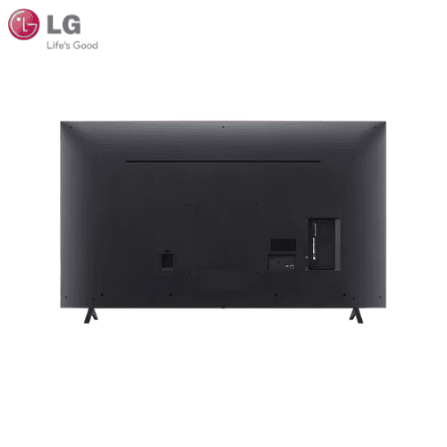LG NanoCell TV Connectivity Ports LG 55 inch NanoCell TV back panel showing HDMI USB ports and connectivity