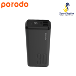 Porodo Portable Fast Power Bank 30000mAh(20W) - Black