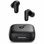 Soundcore R50i NC true wireless earbuds front view in black