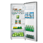 Hisense REF176DR - 176L Single Door Fridge - Silver