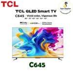TCL C645 QLED Gaming in Dolby Vision Smart TV (2023) Model