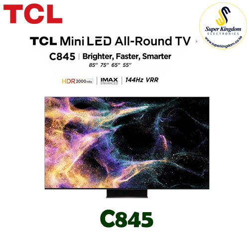 TCL C845 Mini LED All-Round TV With HDR 2000 nits (2023) Best price in Kenya