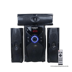 Vitron V636 3.1CH Multimedia Speaker System with 10000W – Black