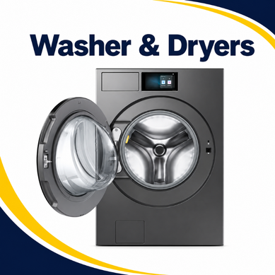 Washer & Dryers washing machines thumbnail with open front door