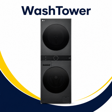 WashTower laundry appliance category thumbnail with stacked washer dryer unit